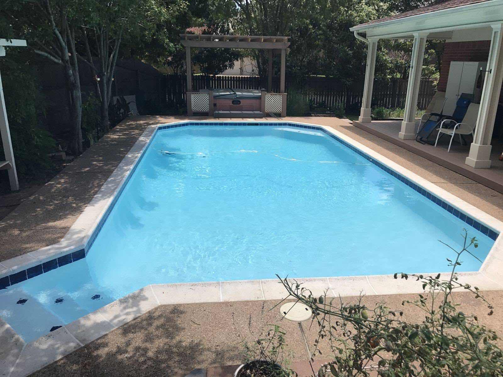 Hurst backyard pool kept swim-ready
